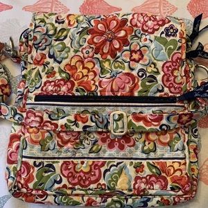 Vera Bradley Hope Garden Crossbody Mailman Bag